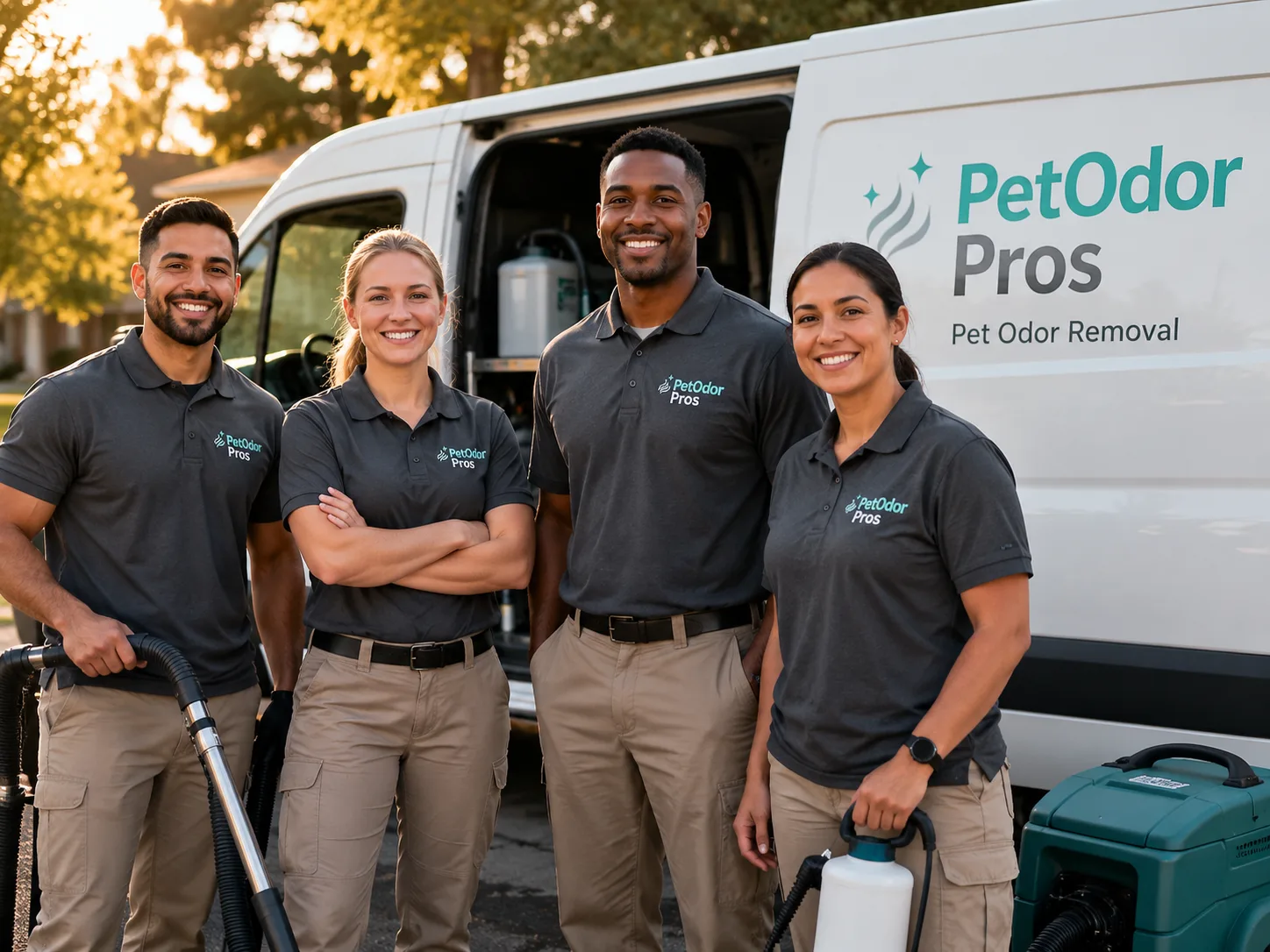 Pet Odor Removal team serving Radford, VA